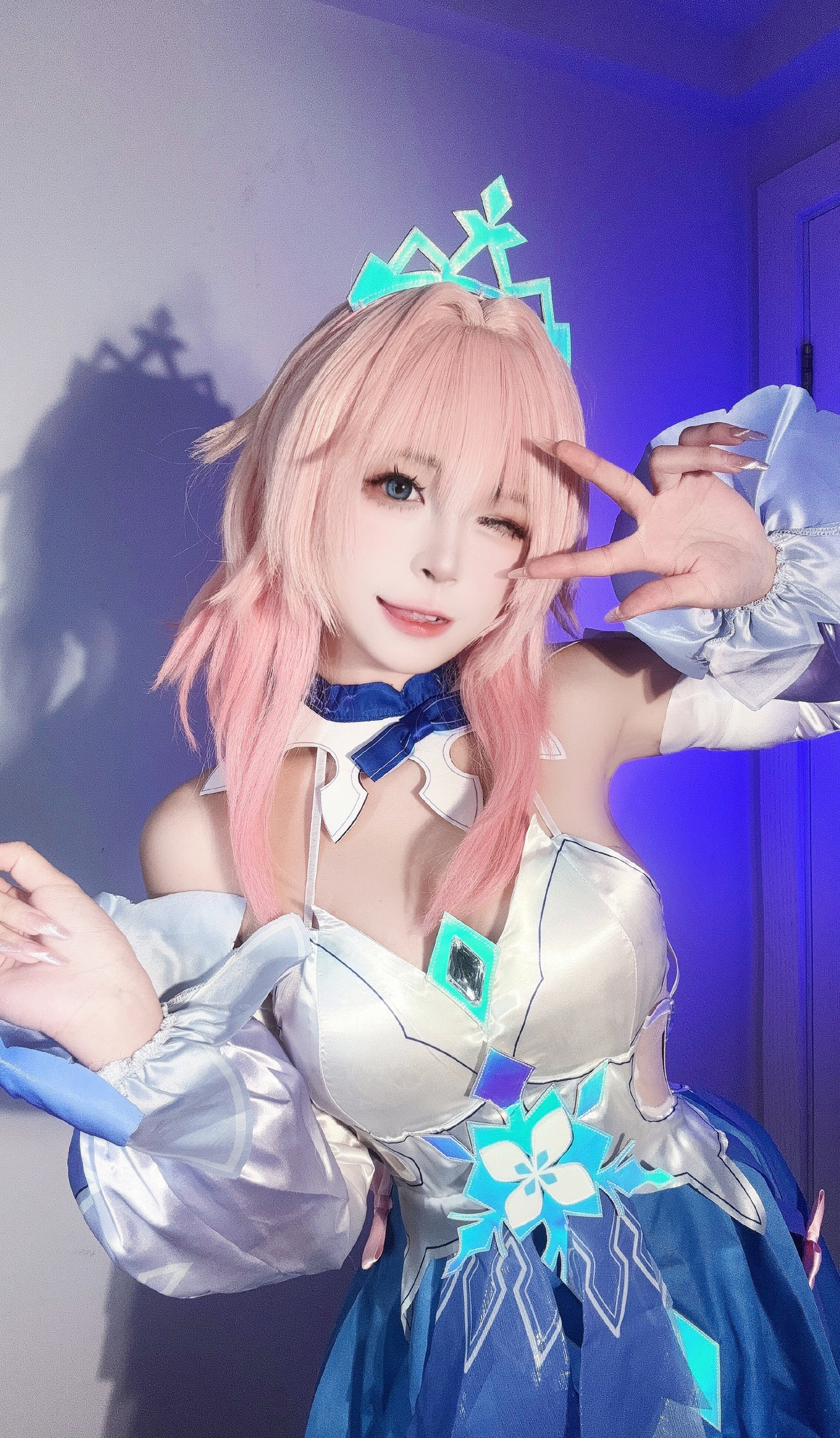 《崩坏：星穹铁道》三月七cosplay-心动之光
